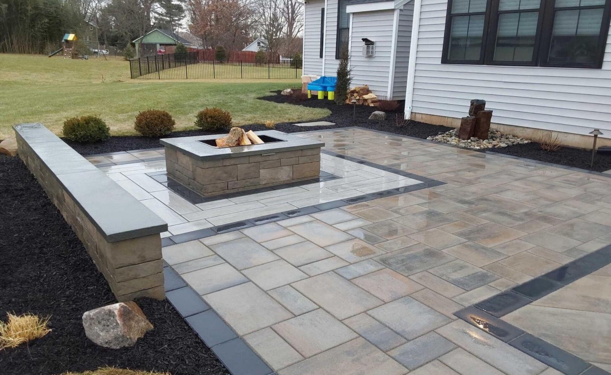 Professional stamped & decorative concrete service in Cuyahoga Falls, Ohio